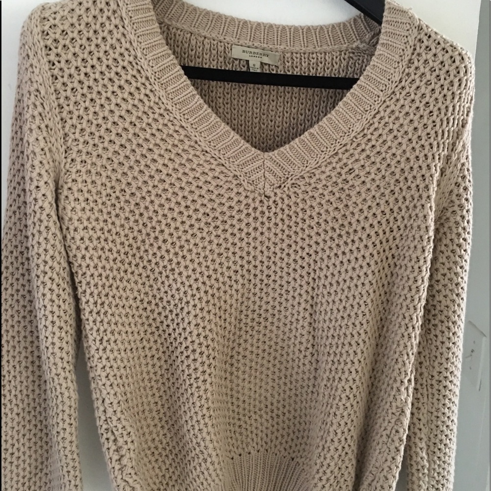 Burberry London V-Neck Sweater
